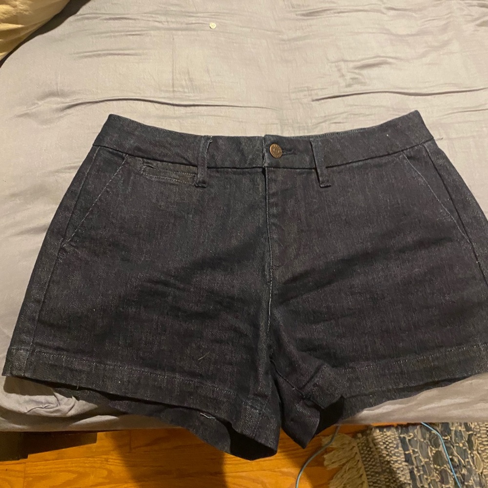 Harper Mid Rise Denim Shorts